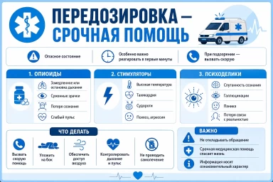 Помощь при передозировке в Новоуральске