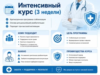Реабилитация за 21 день в Новоуральске